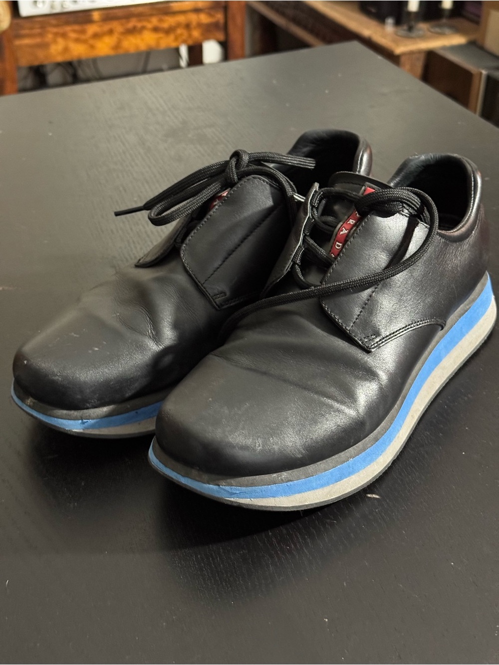 Prada 4E 2350 size 7.5 men’s sneakers shoes - Picture 2 of 12